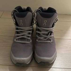 On Cloudrock 2 Waterproof hiking boots.